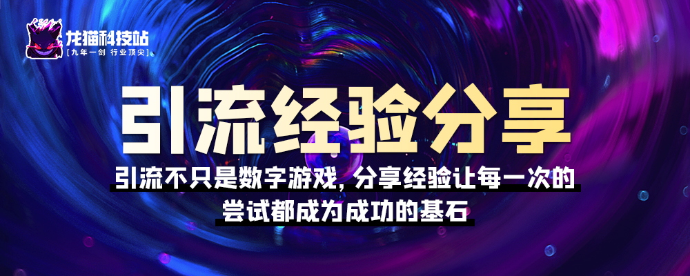 引流经验分享-引流不只是数字游戏，分享经验让每一次尝试都成为成...-龙猫科技站